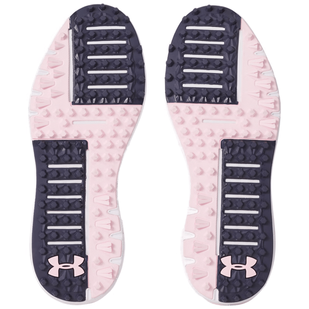 Under Armour Drive Fade SL Ladies Golf Shoes - White/Pink/Navy Under Armour Drive Fade SL Ladies Golf Shoes - White/Pink/Navy