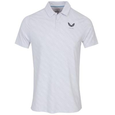 Castore Club Ball Printed Golf Polo Shirt