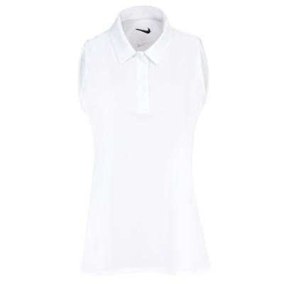 Nike Ladies Dri-FIT Victory Sleeveless Golf Polo Shirt