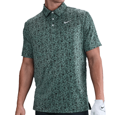 Nike Dri-FIT Tour POA Print Golf Polo Shirt
