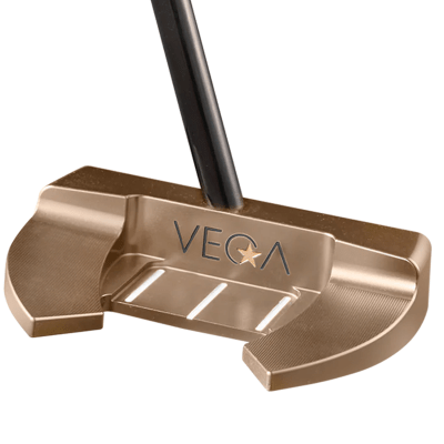 VEGA Merak MM Centre Gold Golf Putter