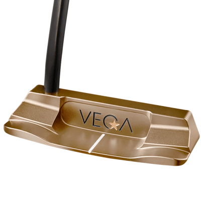 VEGA Merak LB Heel Gold Golf Putter