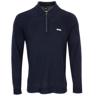 BOSS Momentum Lite Zip Neck Sweater