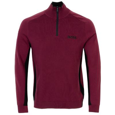 BOSS K Hydro-X 1 Zip Neck Sweater