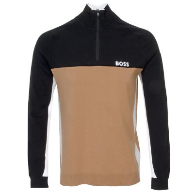 BOSS K Hydro-X 1 Zip Neck Sweater