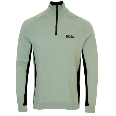 BOSS K Hydro-X 1 Zip Neck Sweater