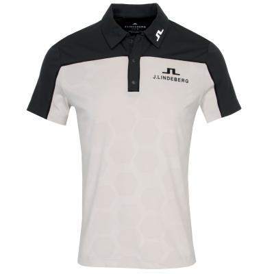 J Lindeberg Anders Tour Mesh Golf Polo Shirt