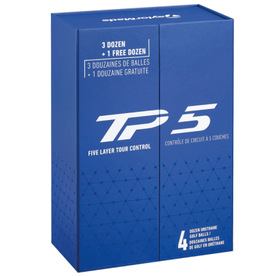 TaylorMade TP5 4 For 3 Loyalty Box Golf Balls