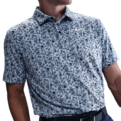 Nike Dri-FIT Tour POA Print Golf Polo Shirt
