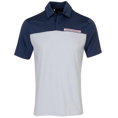 Under Armour Tee To Green Colour Block Polo Shirt