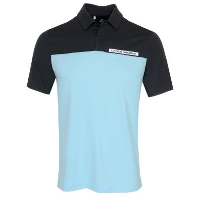 Under Armour Tee To Green Colour Block Polo Shirt