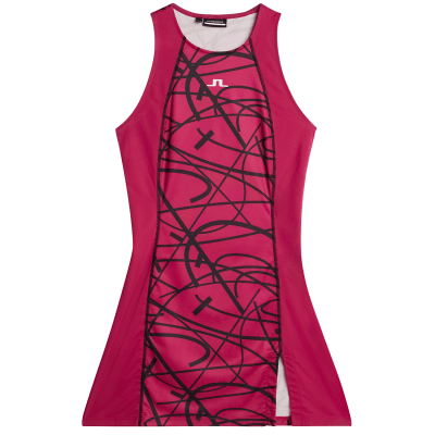 J Lindeberg Maddy Printed Ladies Golf Dress