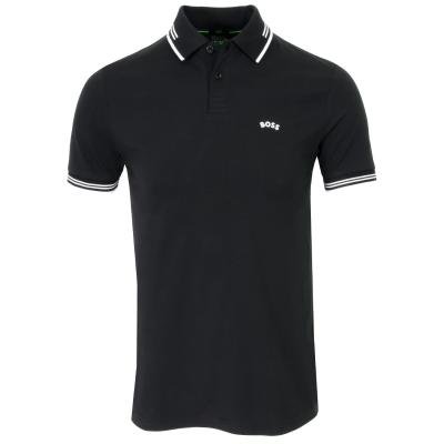 BOSS Paul Curved Golf Polo Shirt