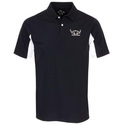 Malbon Wringer Performance Pique Golf Polo Shirt