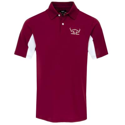 Malbon Wringer Performance Pique Golf Polo Shirt