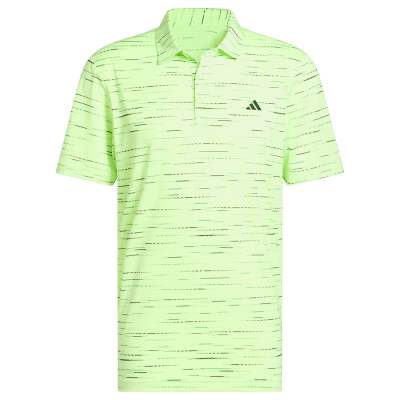 adidas Ultimate365 Mesh Print Golf Polo Shirt