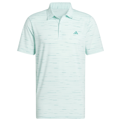 adidas Ultimate365 Mesh Print Golf Polo Shirt