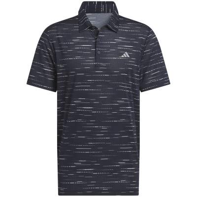adidas Ultimate365 Mesh Print Golf Polo Shirt