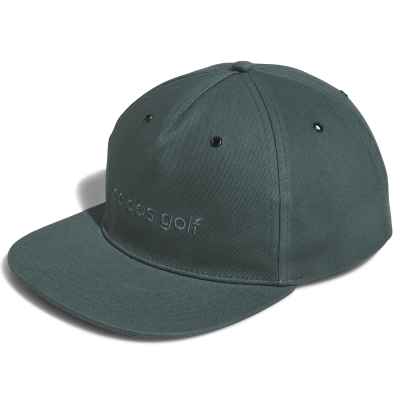 adidas Waxed Canvas 5 Panel Adjustable Golf Cap