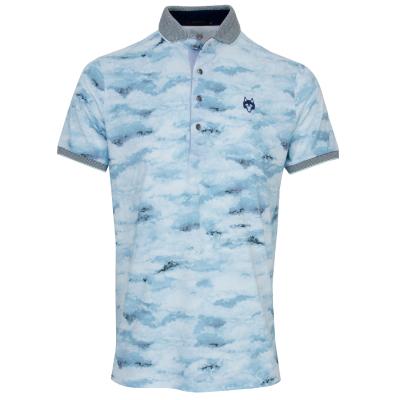 Greyson Painted Clouds Golf Polo Shirt