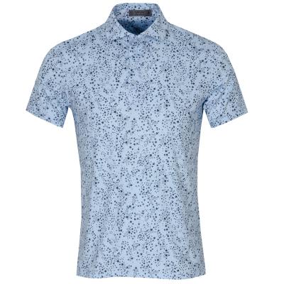 G/FORE Constellation Polo Shirt Sky