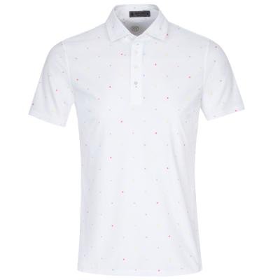 G/FORE Stars Polo Shirt Snow