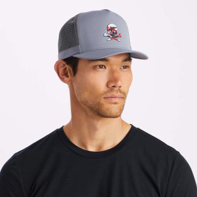 G/FORE Camo Skull & T'S Interlock Knit Tall Trucker Cap Monument