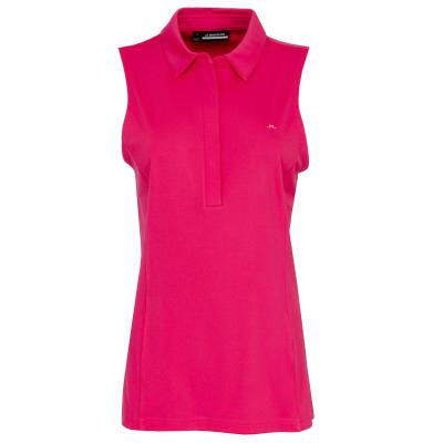 J Lindeberg Dena Sleeveless Ladies Golf Polo Shirt