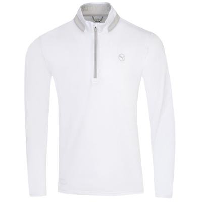 PUMA Lightweight Zip Neck Golf Sweater