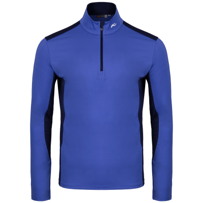 KJUS Cool Recovery Zip Neck Golf Sweater