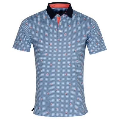 PUMA Pique Gingham Polo Shirt