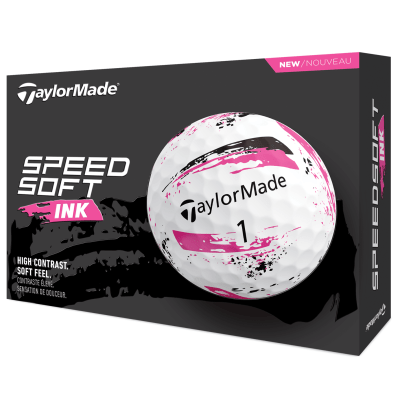 TaylorMade Speed Soft Ink Golf Balls