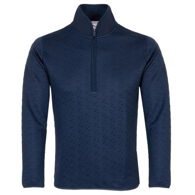 PUMA x Arnold Palmer Jacquard Zip Neck Sweater