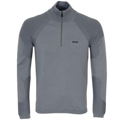 BOSS Perform-X Zip Neck Sweater