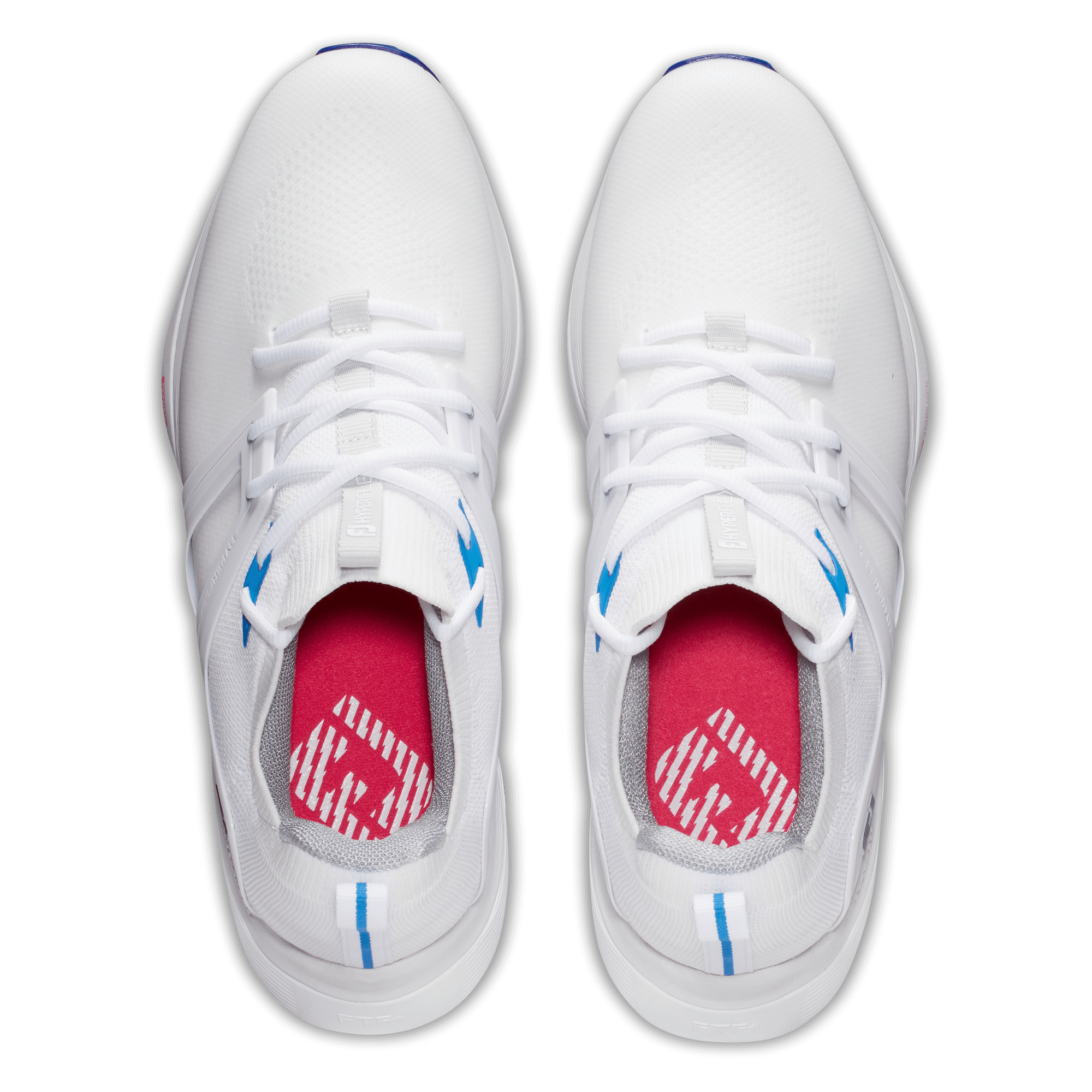 FootJoy Hyperflex Golf Shoes #51118 White/Blue/Pink | Scottsdale Golf
