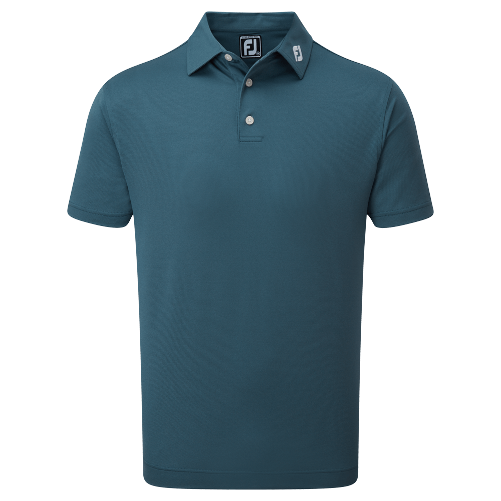 FootJoy Duxbury Stretch Pique Solid Golf Polo Shirt Green | Scottsdale Golf