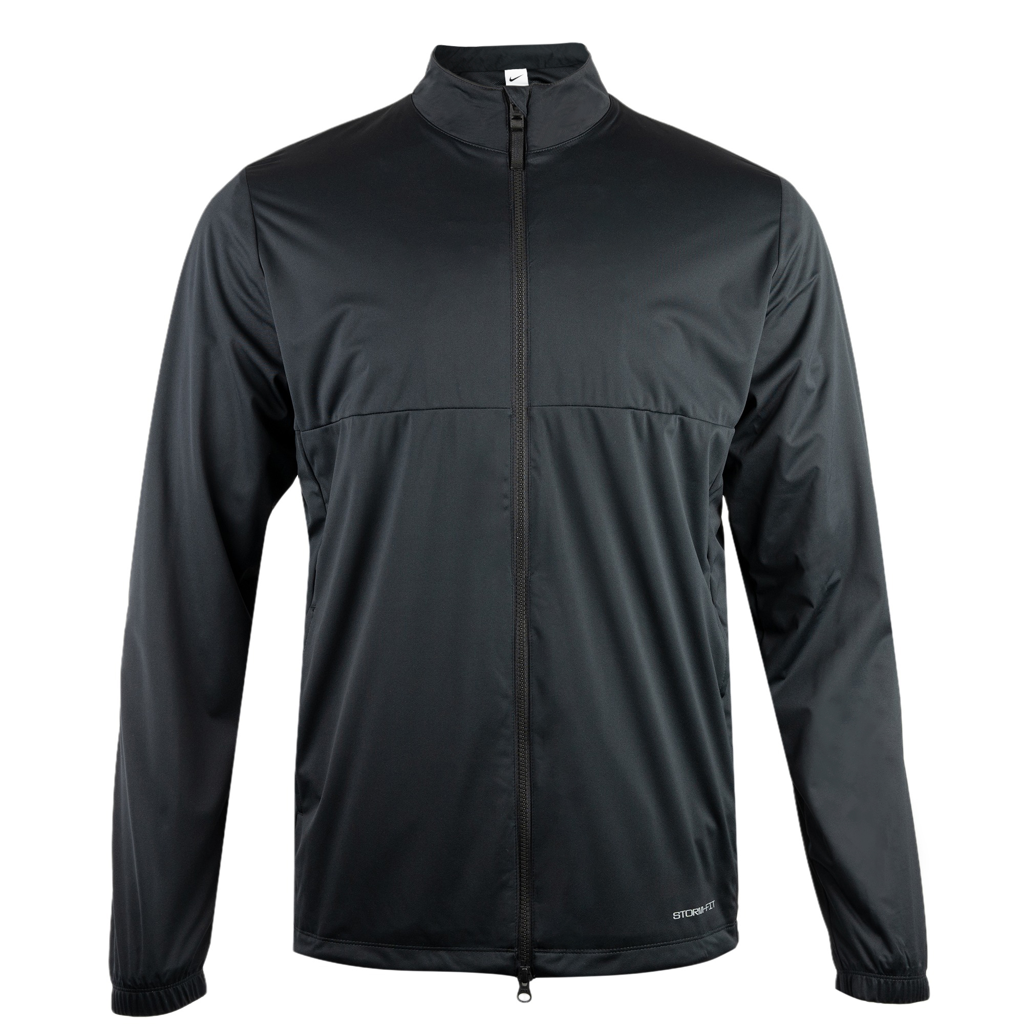 Nike Storm-FIT Victory Windproof Golf Jacket Black/White | Scottsdale Golf