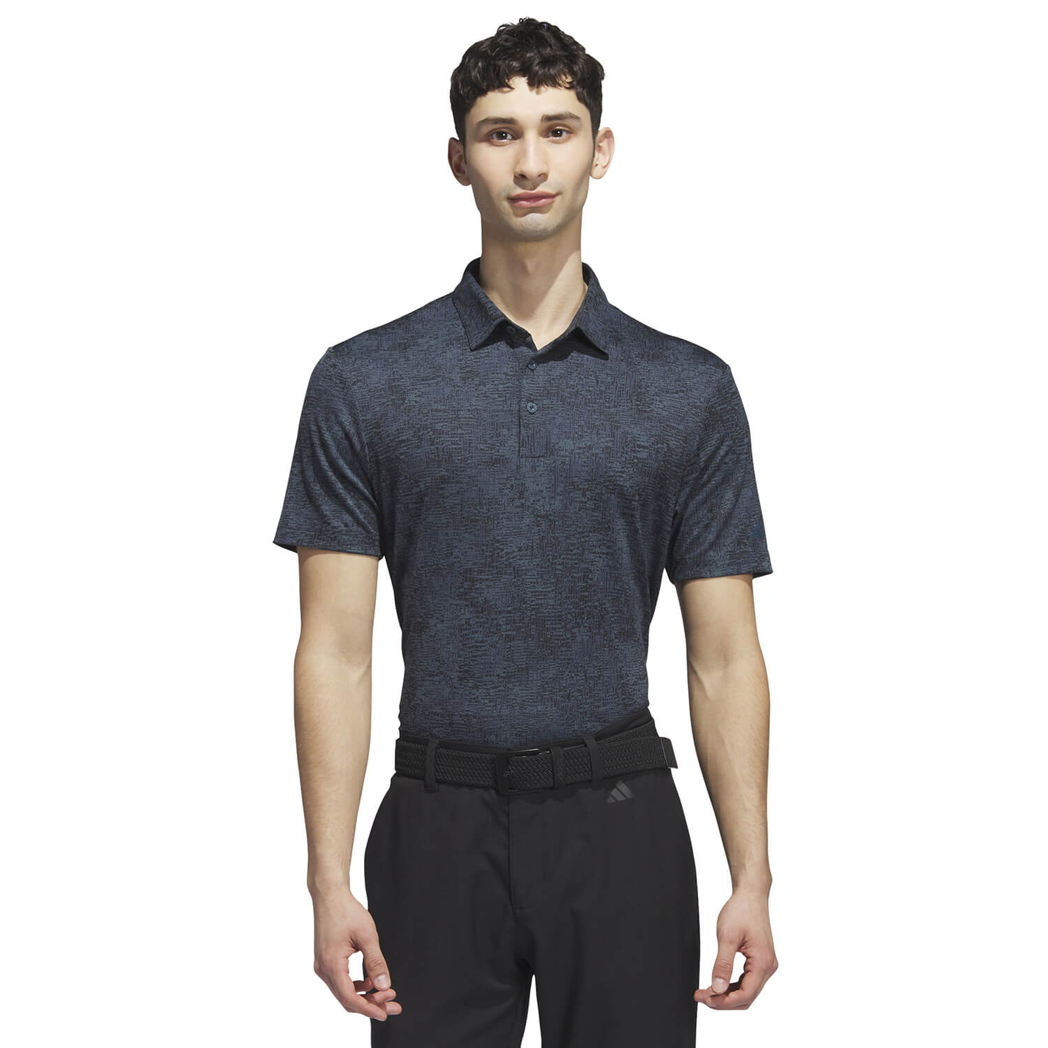 adidas Aerial Jacquard Golf Polo Shirt Arctic Night | Scottsdale Golf