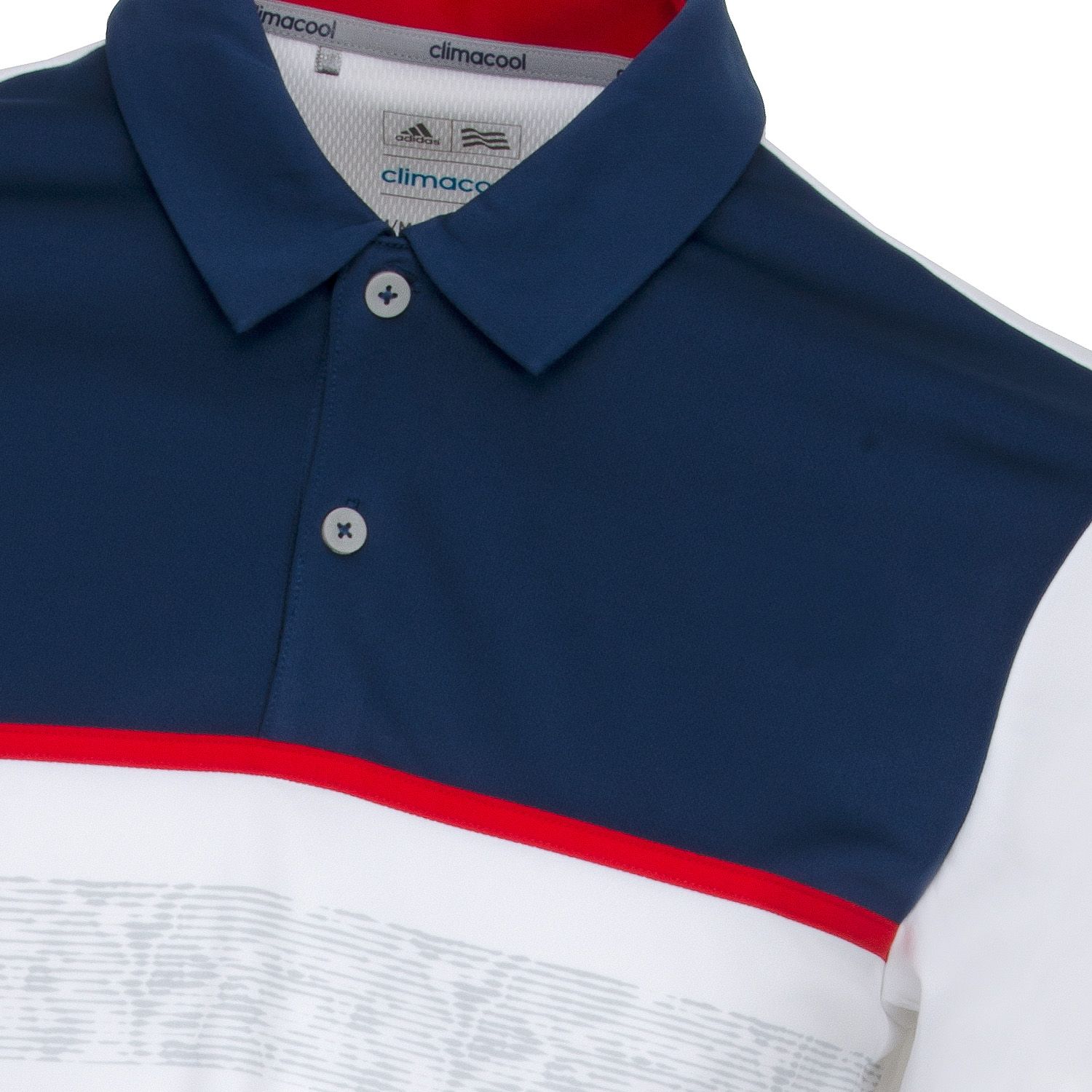 adidas ClimaCool 2D Camo Stripe Polo Shirt White | Scottsdale Golf