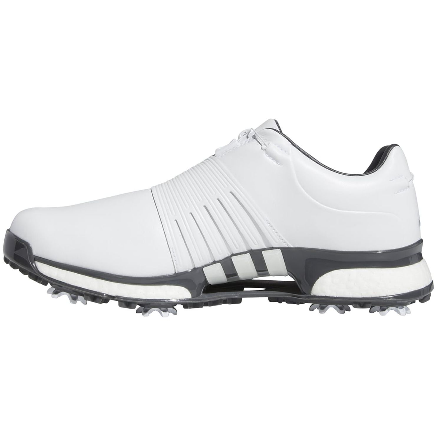 adidas Tour360 XT Twin BOA Golf Shoes White/Grey Five | Scottsdale Golf