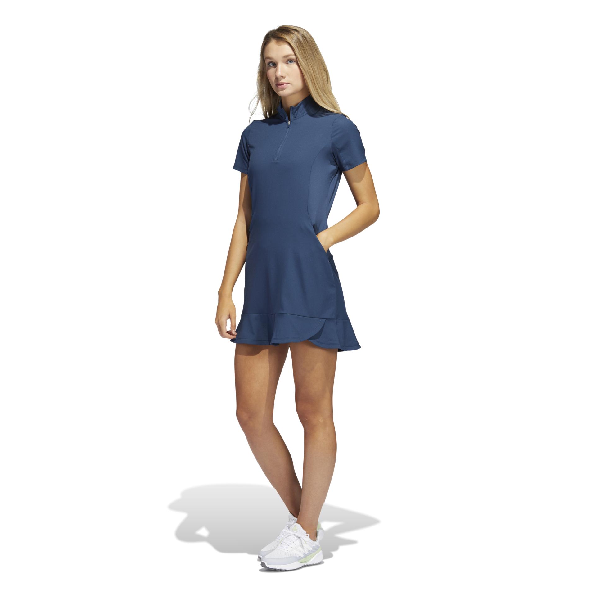 adidas Ladies Frill Golf Dress Crew Navy | Scottsdale Golf