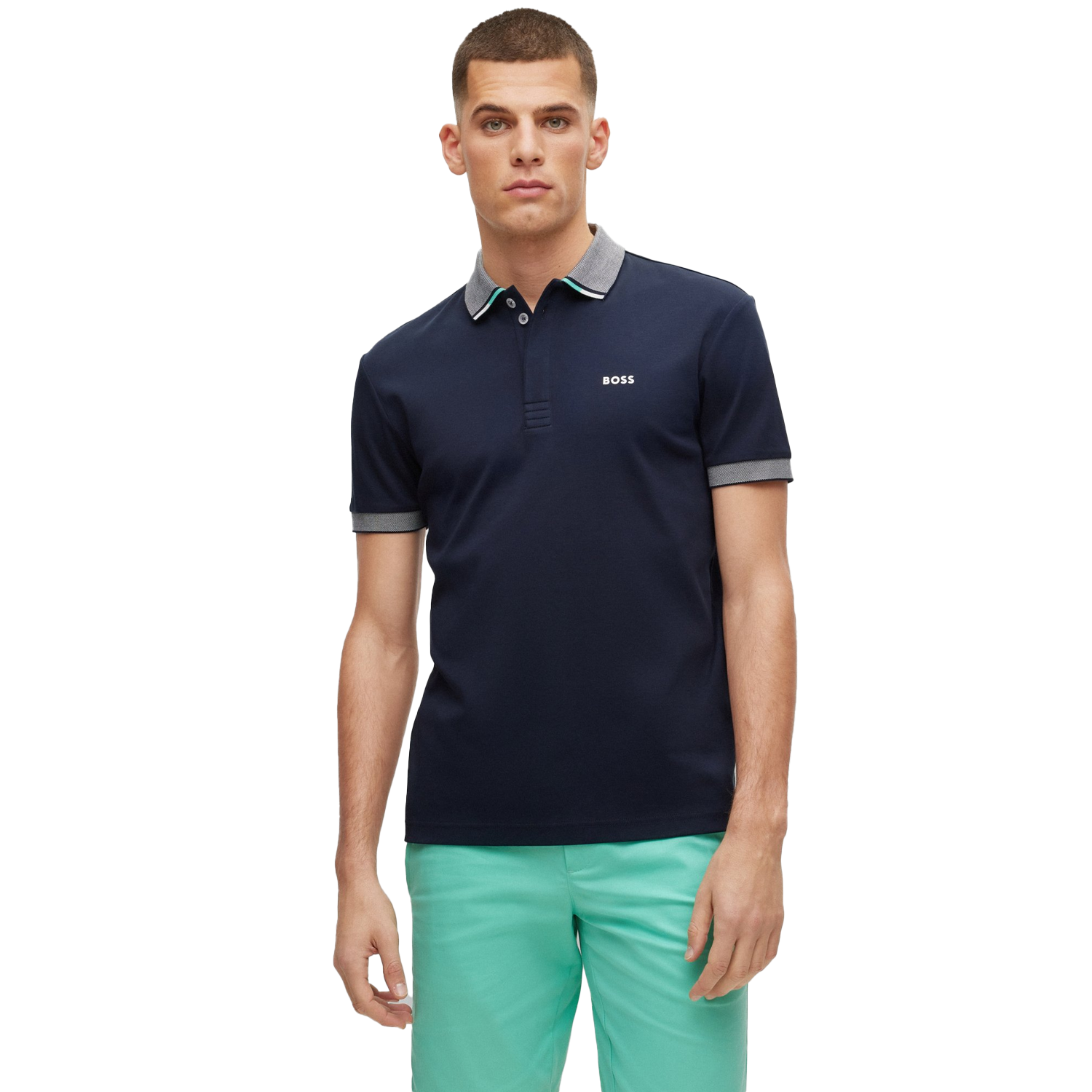 BOSS Paddy 1 Polo Shirt Dark Blue 402 | Scottsdale Golf