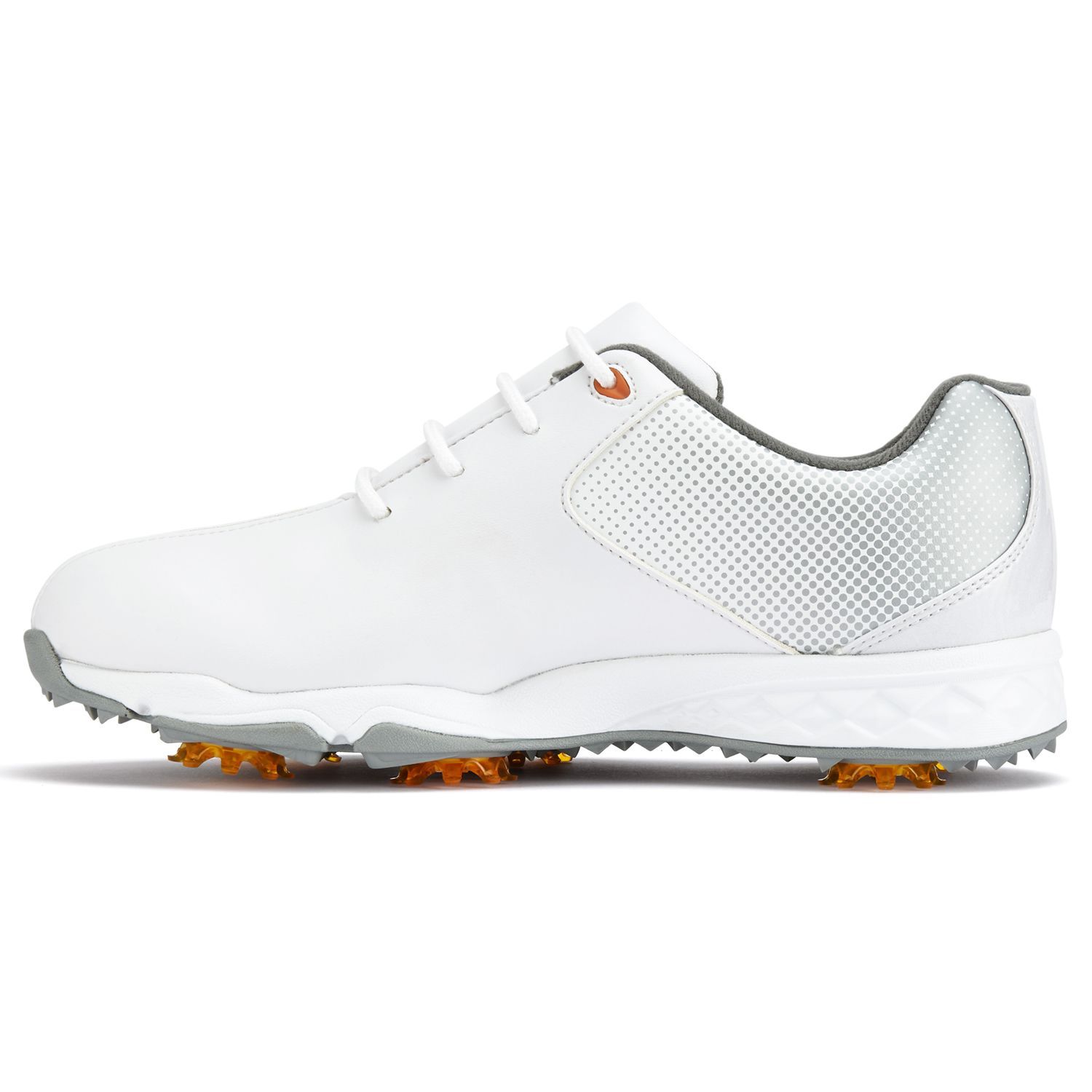 FootJoy Junior Golf Shoes #45002 White/Silver | Scottsdale Golf