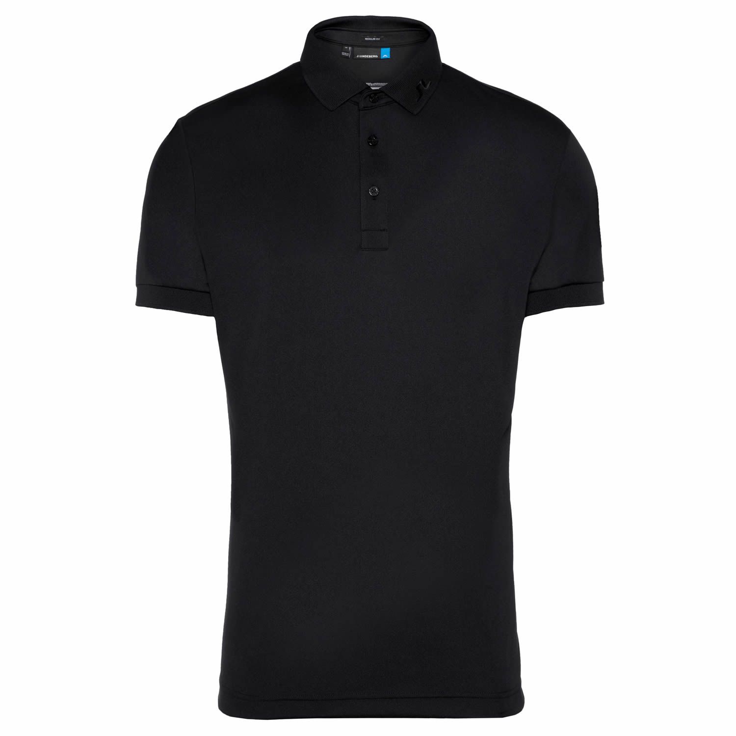 J Lindeberg KV TX Polo Shirt Black | Scottsdale Golf