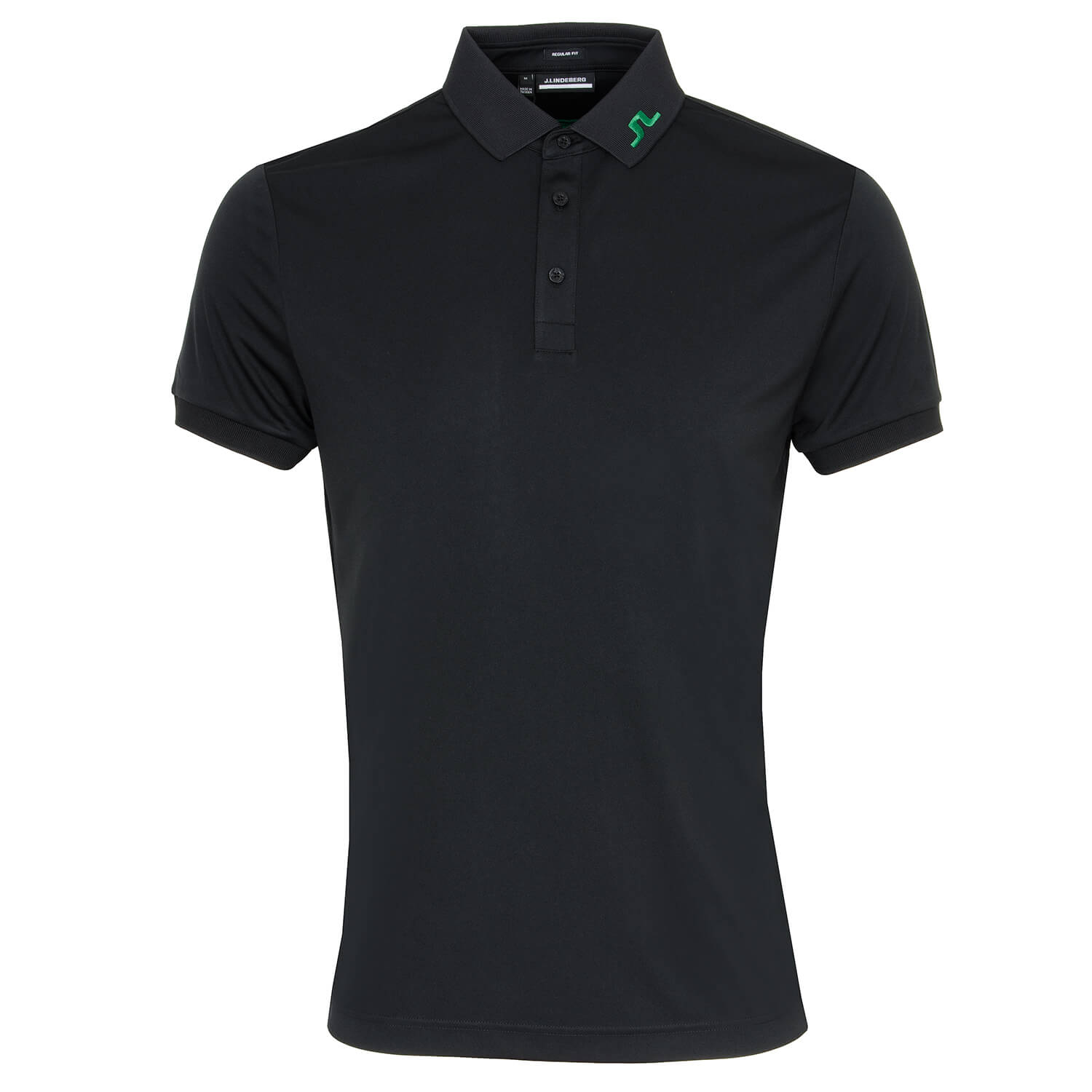 J Lindeberg KV Polo Shirt Black | Scottsdale Golf