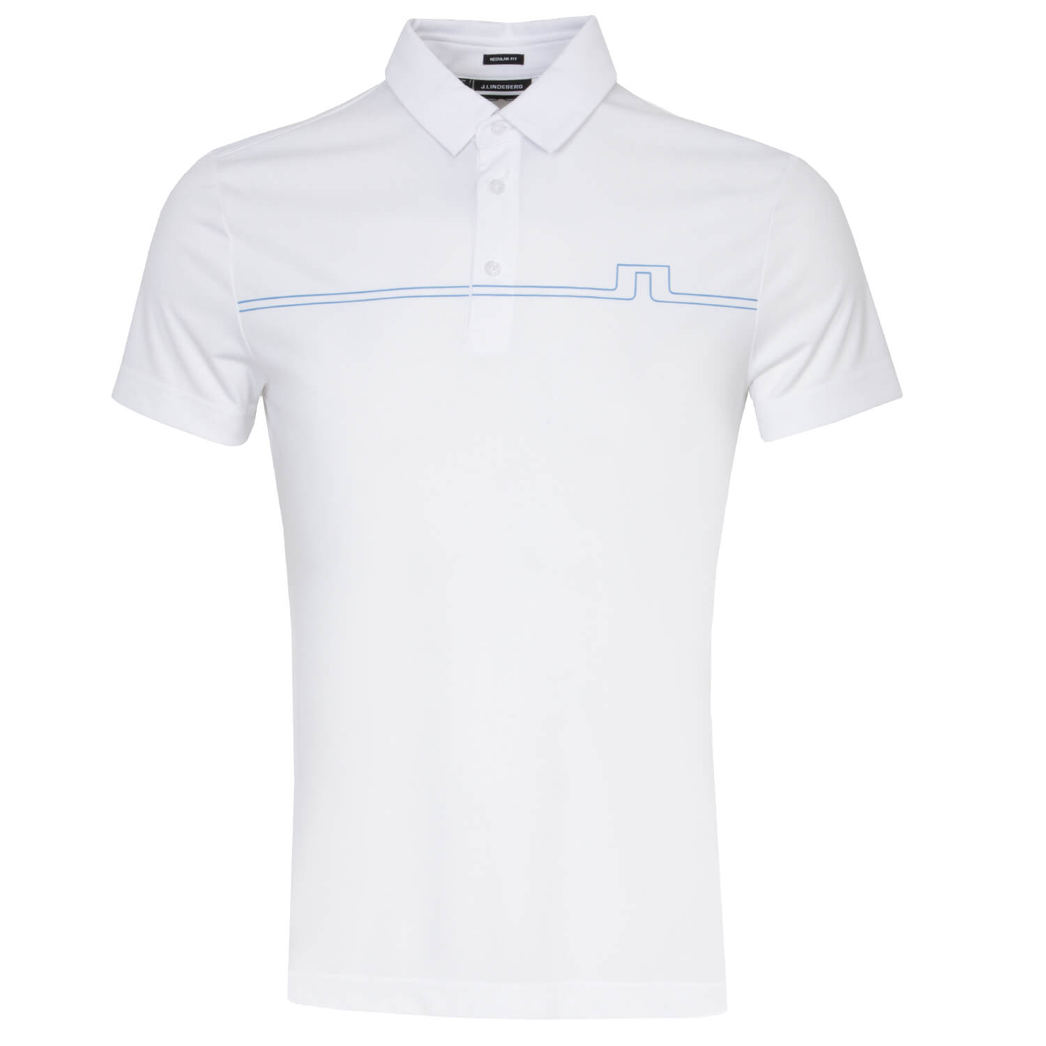 J Lindeberg Clay Polo Shirt White | Scottsdale Golf