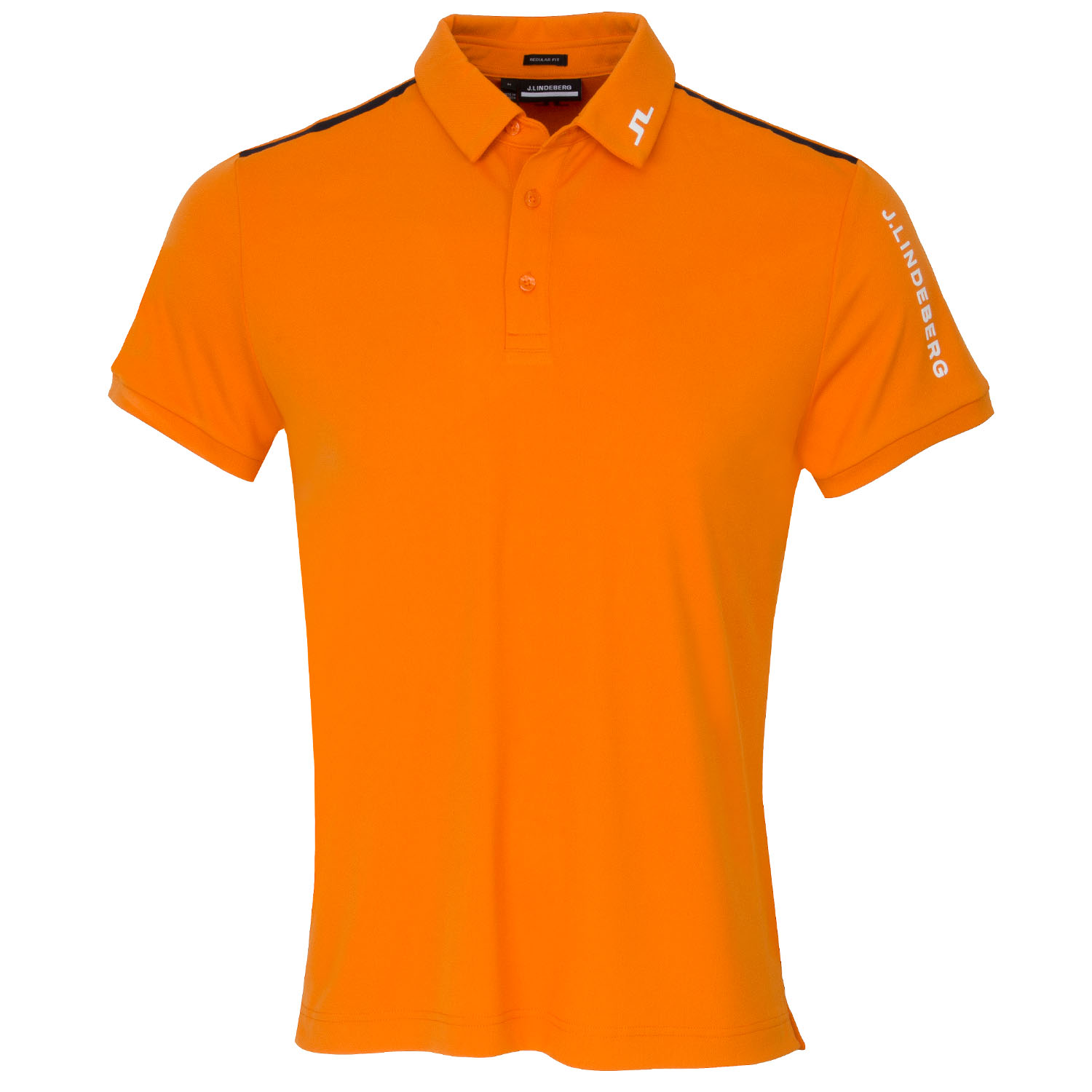 J Lindeberg Tour Polo Shirt Russet Orange | Scottsdale Golf