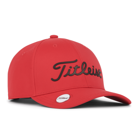 Titleist Junior Players Performance Ball Marker Golf Cap Red/Black