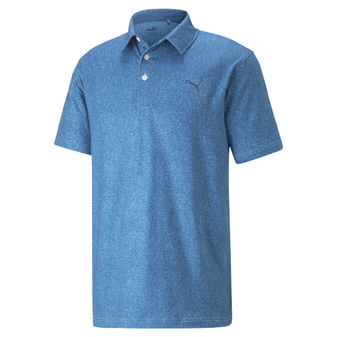 PUMA Cloudspun Primary Polo Shirt Lake Blue | Scottsdale Golf