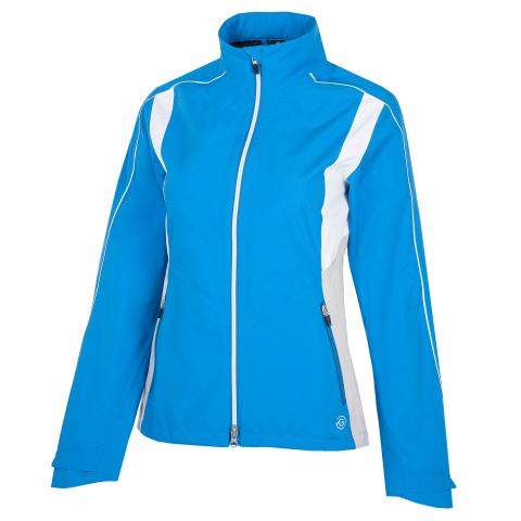Galvin Green Ally Gore-Tex Ladies Waterproof Golf Jacket Blue/Cool Grey/White